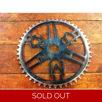 CCM Flat Chrome Chainring 48 Tooth & 50 Tooth - NOS